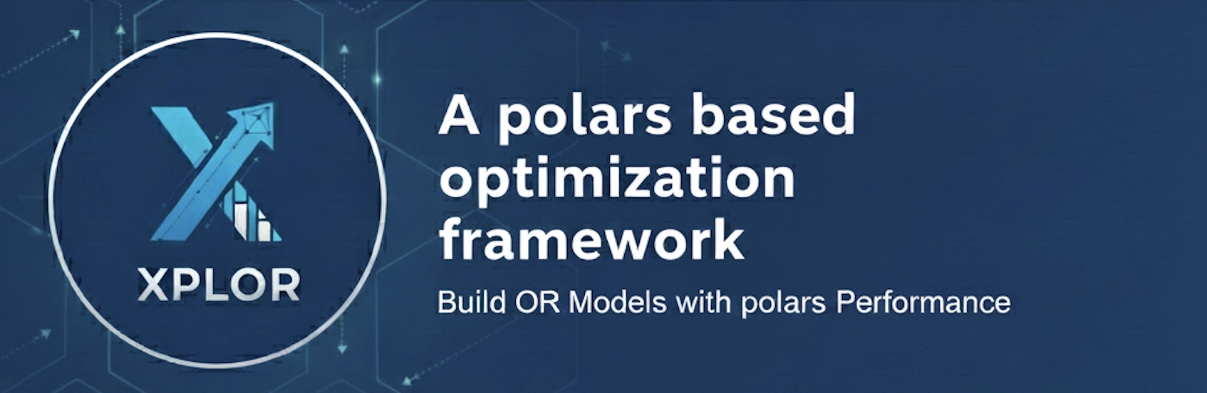 A polars based optimization framework